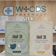 WOODS PHARMACY PROXIMA 4PLY SURGICAL BABY ,KID & ADULT FACE MASK 20PIECES