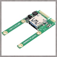 [M G L O] Mini PCI-E to USB3.0 Adapter Card PCIe to USB 3.0 Adapter, Suitable for Notebook Computers