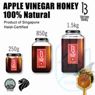 [SG] Apple Vinegar Honey / 100% Natural Honey / Pure Honey Organic Honey Raw Honey / Manuka Honey UMF 15 Equivalent