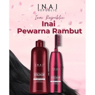 INAI PEWARNA RAMBUT HALAL - HENNA HAIR COLOUR 5 IN 1 INAI REPUBLIC (8 WARNA PREMIUM) HENNA DYE HAIR