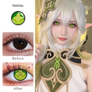 [Sẵn] Lens cosplay Nahida - Genshin Impact - Kính áp tròng [Miu Cosplay]