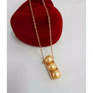 PEARL NECKLACE | Rhodium Pearl Necklace | Freshwater pearl necklace