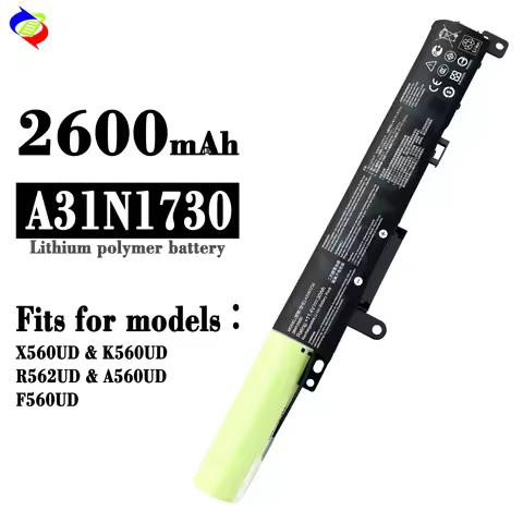 A31N1730 36Wh 10.8V Laptop Battery for ASUS A560UD F560UD F560 K560UD R562UD X560UD Series Replaceme