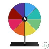 GD Spin Prize Wheel Dry Erase Spin Wheel Spinner Game Color Roulette Wheel Stand Included Tabletop P