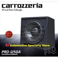 Original 12 inch Carrozzeria Pro -1250A Sealed Enclosure Active Subwoofer best sound Carrozzeria Woo
