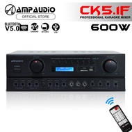 Karaoke Amplifier Ampaudio CK5.1 Bluetooth Stereo Amplifier Wireless Audio Home Karaoke Power Amplif