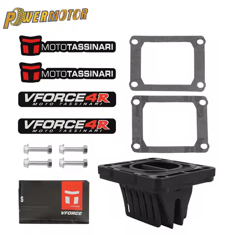 Motorcycle V-Force 4 Valve Reed System Carbon Fiber for YAMAHA TZM150 TZR125 VR150 VT150 Dirt Bike E