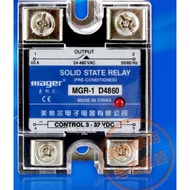 HB mager Genuine new original  single-phase solid-state relay 220V SSR MGR-1 D4860 60A DC control AC