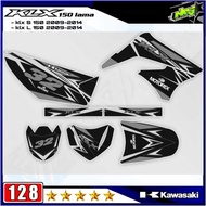 Old klx Variation Striping Sticker Decal [Old klx S/L, Dtracker 150] klx Decal/klx Striping