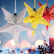 Multicolor 3D Star Shape Paper Lantern/Home Hanging Star Ornament/New Year Cardboard Star Decoration