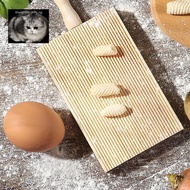 manysincerity Wooden Butter Table and Popsicles Wooden Garganelli Board Natural Wood Practical Pasta