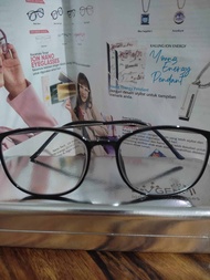 kacamata ion nano black silver special edition original Bigenmi