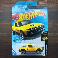HOT WHEELS PORSCHE 914 SAFARI YELLOW