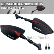 For YAMAHA XMAX300 XMAX400 XMAX X-MAX 125 250 300 400 Motorcycle Side Mirror Rearview Mirrors