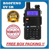 HT Baofeng UV5R Radio Komunikasi UV 5R 5 Watt Dual Band Garansi 1 tahun Handy Talky R W Bopeng