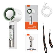 Jamay พัดลมพกพา ปรับความเร็วลมได้ 199 ระดับ พัดลมมือถือ ใช้งานได้ 18 ชม พัดลมระบายความร้อน F10 Plus