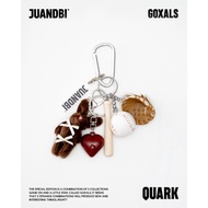 JUANDBI - "Heart brown rabbit keychain + Baseball keychain" GOXALS