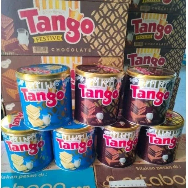 Tango Wafer Chocolate 270 g-PROMO !!! Tango Kaleng Coklat & Vanila
