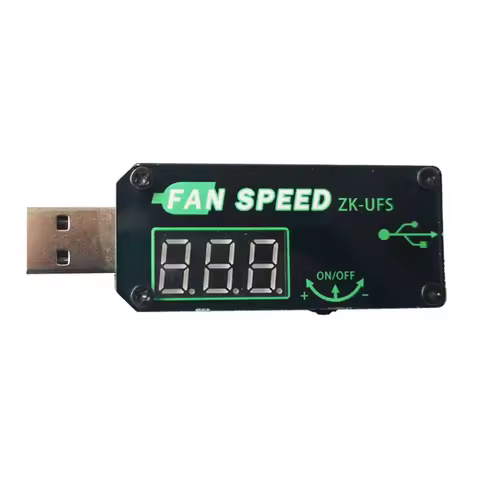 New 3C-For 3D Printing Model Standard Part USB Motor Speed Controller 5W IA002 Can Set Timed Shutdow