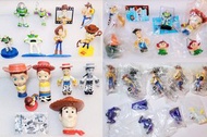 全新及二手Disney:迪士尼 Toy Story  反斗奇兵、胡迪、巴斯光年、索克大王，翠斯，牛油仔，桃莉，扭蛋.公仔擺設.食玩.磁石貼，匙扣(吊飾)，每款特價$12至$28，多要全要優先，大量Fi