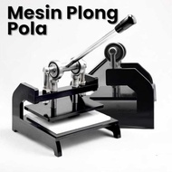 mesin plong alat press potong pola bahan kulit kertas dan kain