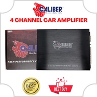 CALIBER Car Power Amplifier 2600Watts 4 Channel amp