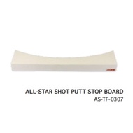💯ALL-STAR SHOT PUTT STOP BOARD -WOODEN/FIBRE/IRON