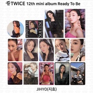 TWICE 12th Mini Album Ready To Be Photocard Message Card Poster Postcard Jihyo