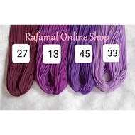 BENANG TALI PP CHINA 1MM (COLOUR OPTION : PURPLE) BENANG KAIT CROCHET