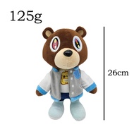 New 30cm Kanye Teddy Bear  Cartoon Bear Dolls Stuffed Soft Toy Christmas Birthday Gift For Children