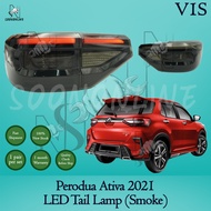 Perodua Ativa Tail lamp 2021 LED Smoke Tail Light V1S Lampu Belakang Ativa Smoke