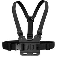 Adjustable Chest Strap Mount Elastic Action Camera Body Belt Harness with J Hook for Hero 5 4 3+ 3 G