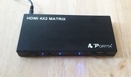 Portha HDMI 4x2 Matrix Switch