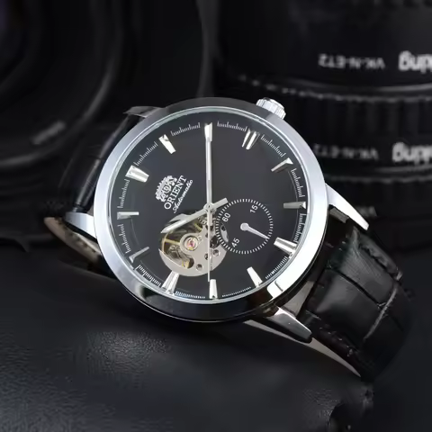 118A Store Sport Automatic Mechanical Orient Watches Full Function World Time Water Resistant Skelet