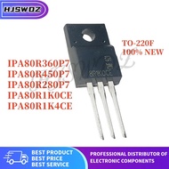 5PCS/LOT IPA80R1K0CE 8R1K0CE 18A 800V  IPA80R450P7 IPA80R360P7 80R360P7 IPA80R1K4CE 8R1K4CE IPA80R28