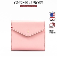 GNOME & BOW Envelope Flap Cash Coin Small Bifold Wallet Women
