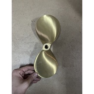 Brass water pump presser foot 2 inches 8 brass presser foot 2 blades oil machine