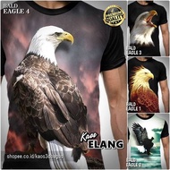 3d Eagle Eagle T-shirt Bald Eagle 3 Animal Bird T-shirt