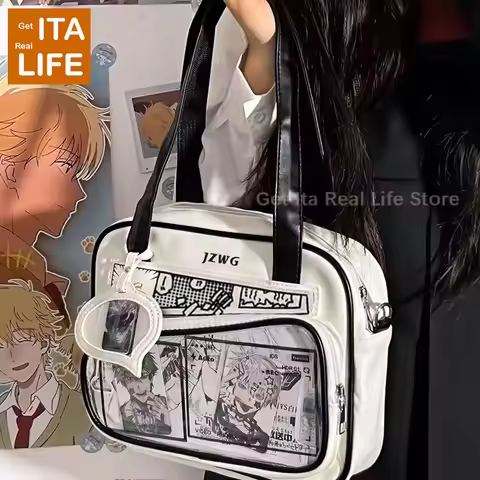 Italife Japanese Comic Itabag Crossbody School Girls Shoulder ItaBag Small Women Student Lolita Kawa