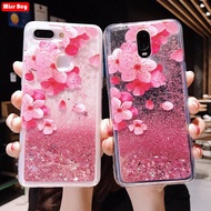 OPPO A3s A5s A7 F11 F9 Pro F7 F5 F3 Plus F1s Reno Cases Quicksand Glitter Cover R17 A83 A71 A57 A37