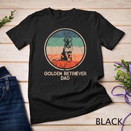 Golden Retriever Dog - Vintage Golden Retriever Dad T-Shirt Men