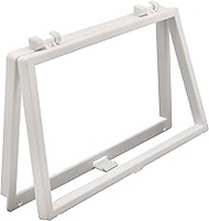 Prime-Line PL 14700 Wicket, 6-1/8 in. x 10-1/8 in., White Plastic (Single Pack)