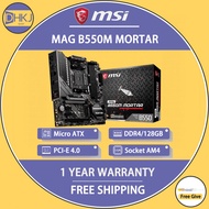 NEW MSI MAG B550M MORTAR DDR4 128Gb 4400(OC) M.2 PCI-E 4.0 Chia GAMING B550 AM4 Desktop Micro ATX AM