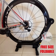 Best Premium Foldable Aluminium Bicycle Stand. Easy Storage.