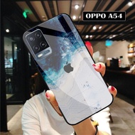 Softcase Kaca Oppo A54 - [GC04] - Case Oppo A54 - Case  HP Oppo A54 - Casing HP Oppo A54 - Kesing HP Oppo A54 - Softcase HP Oppo A54 - Softcase Oppo A54 Mewah - Softcase HP Oppo A54 2121