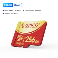 ORICO Lớp 10 100 MB/giây 128GB/256GB Micro SD Thẻ nhớ MSD MicroSD