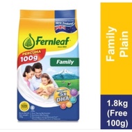 Fernleaf Family Milk Powder 1.65kg 1.9kg Plain