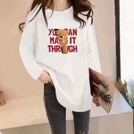 Women's Oversized Long Sleeve T-Shirt / Women's Distro T-Shirt // Oversized Streetwear T-Shirt / Dis