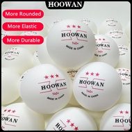 NWE 2.8g Table Tennis Balls 3 Star HOOWAN T40+ Ping Pong Ball ABS New Material More Round & Stable
