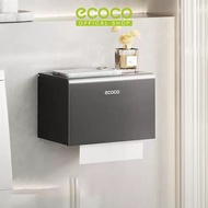 ECOCO Hardware Aluminum Tissue Box - Aluminum Tissue Box Wall Tissue Box Multipurpose Aluminum Tissu